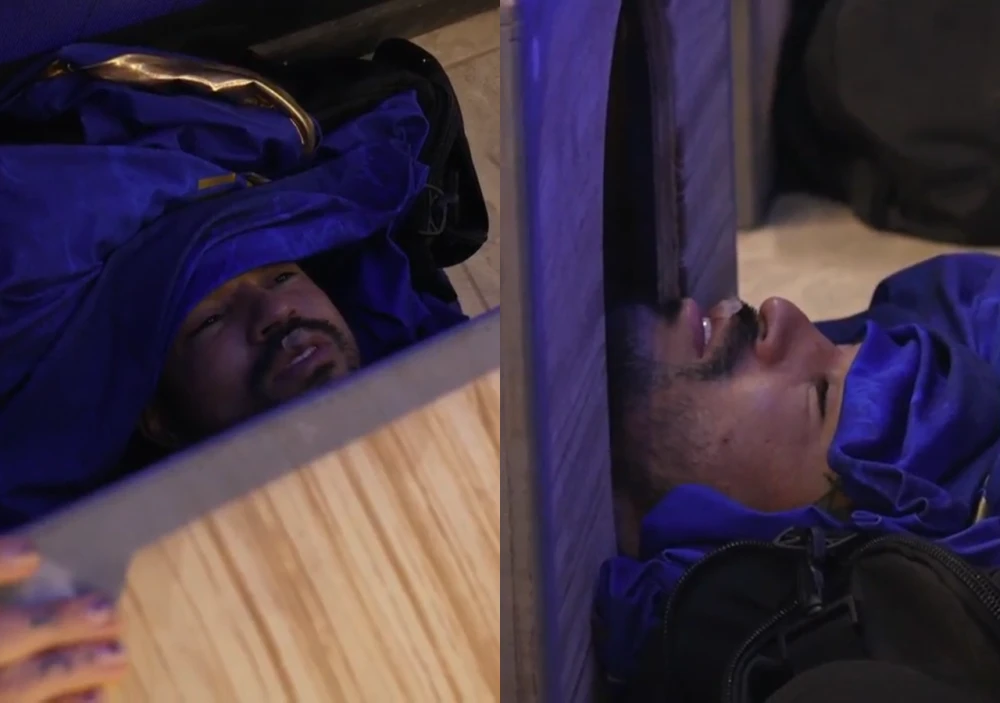 Be expresa el dolor que siente cumpliendo el castigo del Desafío 2024. Be expresa el dolor que siente cumpliendo el castigo del Desafío 2024.