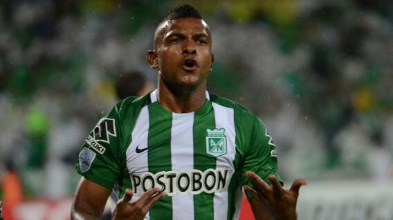 Miguel Ángel Borja, en Atlético Nacional Miguel Ángel Borja, en Atlético Nacional