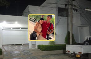 Fachada del escondite de Bendito Menor abrazando a La Bebecita