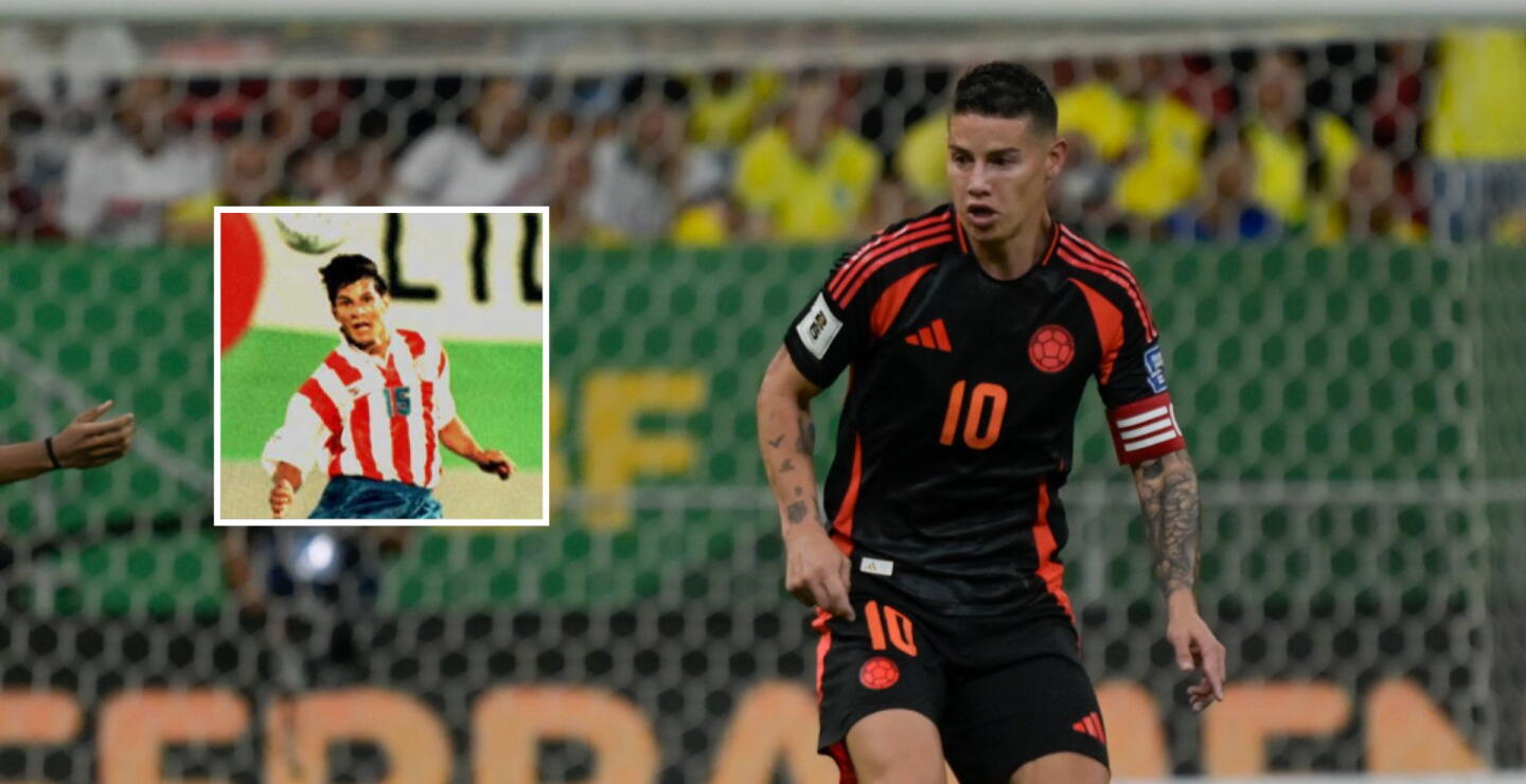 Miguel Ángel Benítez, exjugador de Paraguay, se refirió a la actualidad de James Rodríguez