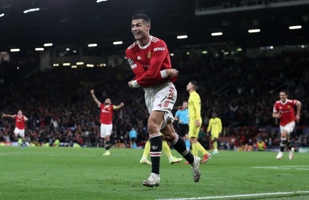 Vea el gol de Cristiano Ronaldo hoy, Manchester United vs Villarreal