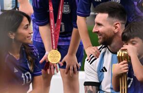 Lionel Messi y Antonella Roccuzzo Lionel Messi y Antonella Roccuzzo