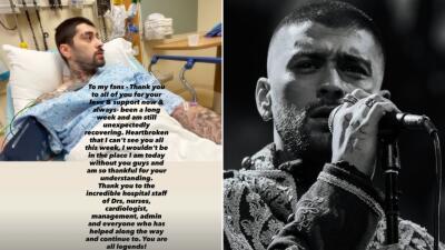Zayn Malik, exintegrante de One Direction, es hospitalizado por una misteriosa enfermedad: "Me estoy recuperando"