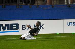 Ménder García celebrando su gol contra Dallas. Foto: Minnesota United Twitter Oficial