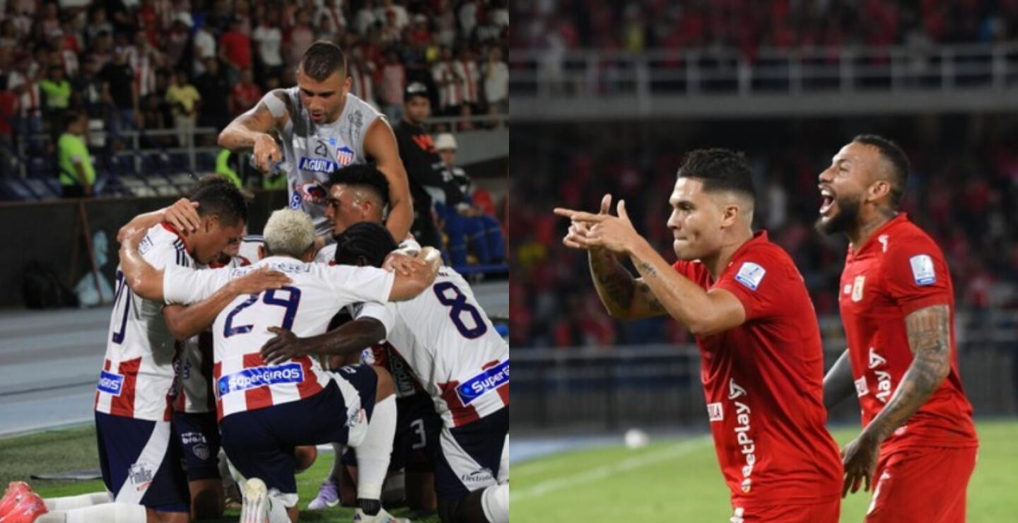 Junior vs. América, partidazo que se jugará en el Metropolitano. 