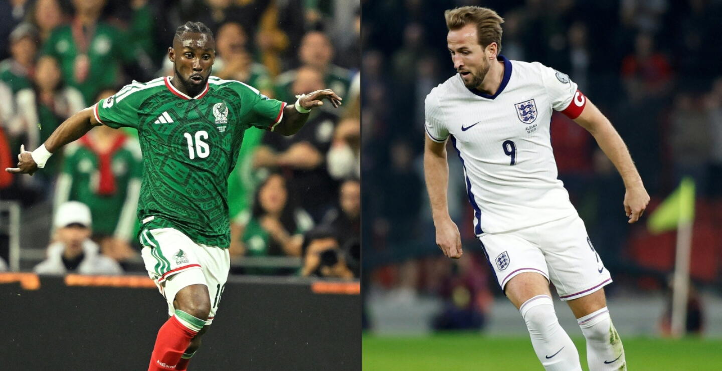 Julián Quiñones y Harry Kane se enfrentan en México vs. Inglaterra.
