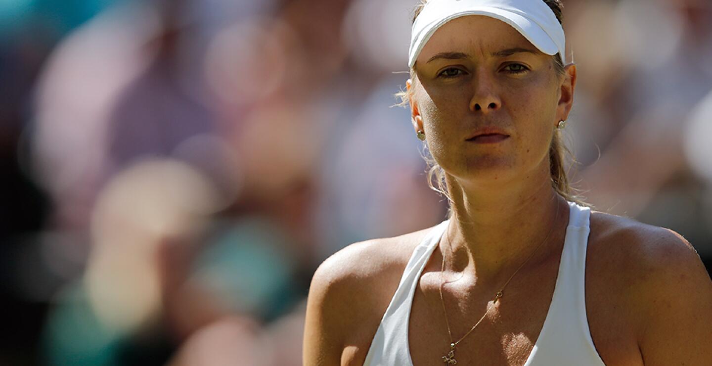 María Sharapova no estará en los Juegos Olímpicos debido a la suspensión que sufrió tras dar positivo por Meldonium.