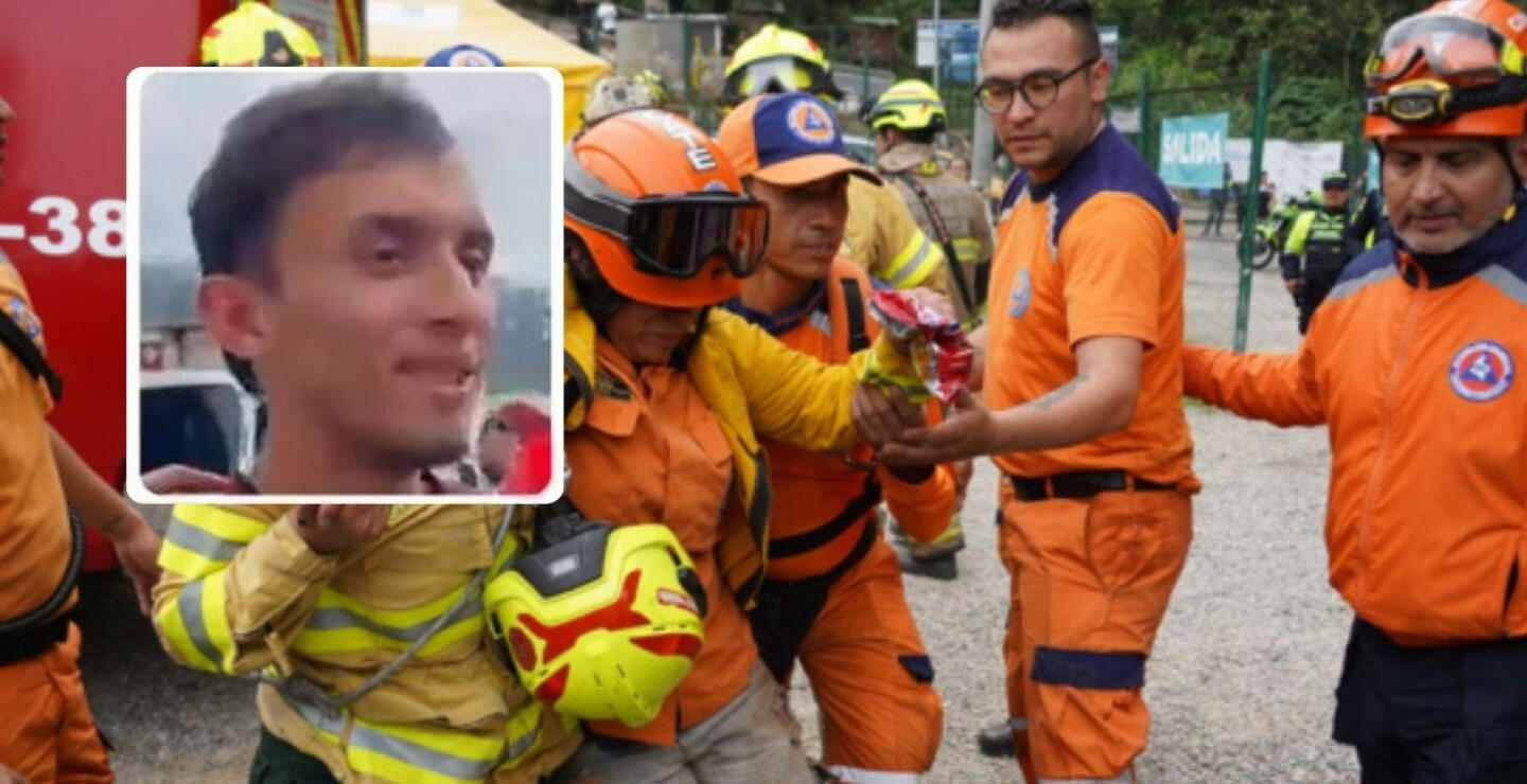 Rescate de los dos menores de edad y cinco adultos