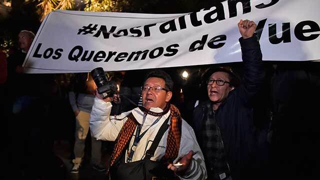 Aún no están libres los periodistas ecuatorianos secuestrados por disidencia de las FARC Aún no están libres los periodistas ecuatorianos secuestrados por disidencia de las FARC