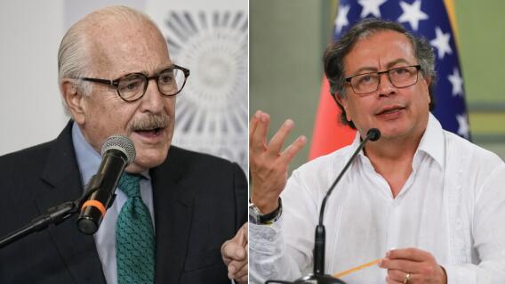 Andrés Pastrana y Gustavo Petro Andrés Pastrana y Gustavo Petro