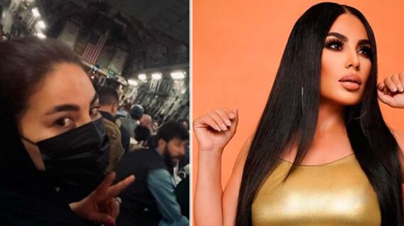 Aryana Sayeed, la cantante pop más famosa de Afganistán, huyó de su país en un vuelo militar Aryana Sayeed, la cantante pop más famosa de Afganistán, huyó de su país en un vuelo militar