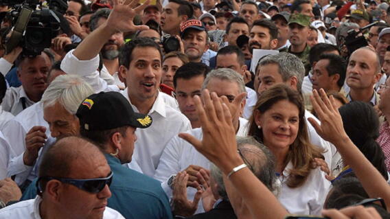 328214_BLU Radio, Juan Guaidó / Foto: AFP