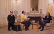 Juanpis González y el presidente Gustavo Petro en entrevista