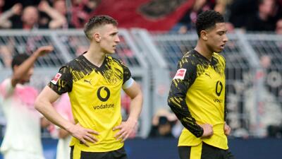 Borussia Dortmund perdió como local ante Leverkusen, en la Bundesliga. 