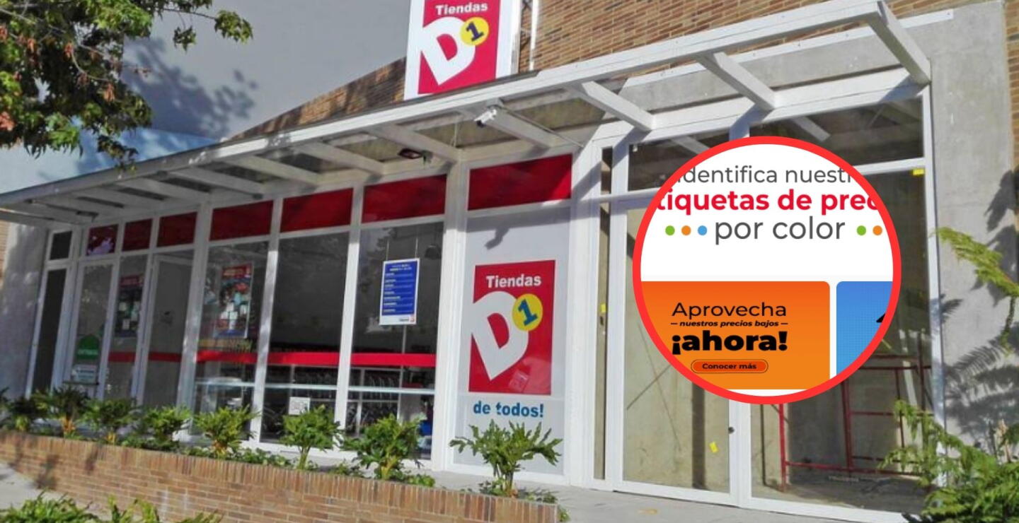 Tiendas D1 empieza a clasificar sus productos por etiquetas de distintos colores