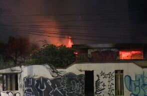 Grave incendio en antiguo consulado de Venezuela en Bogotá