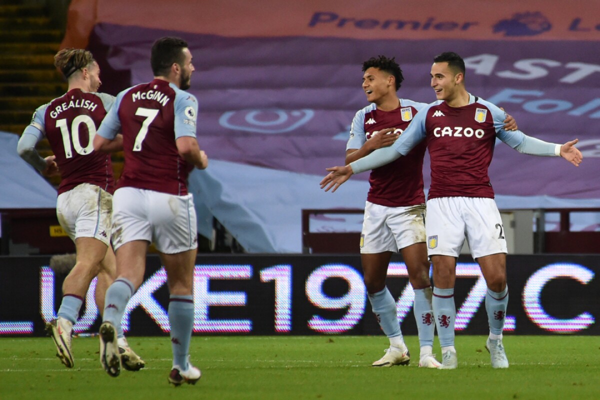Buen botín para el Aston Villa que se acerca a puestos de Europa: 3-0 sobre Crystal Palace