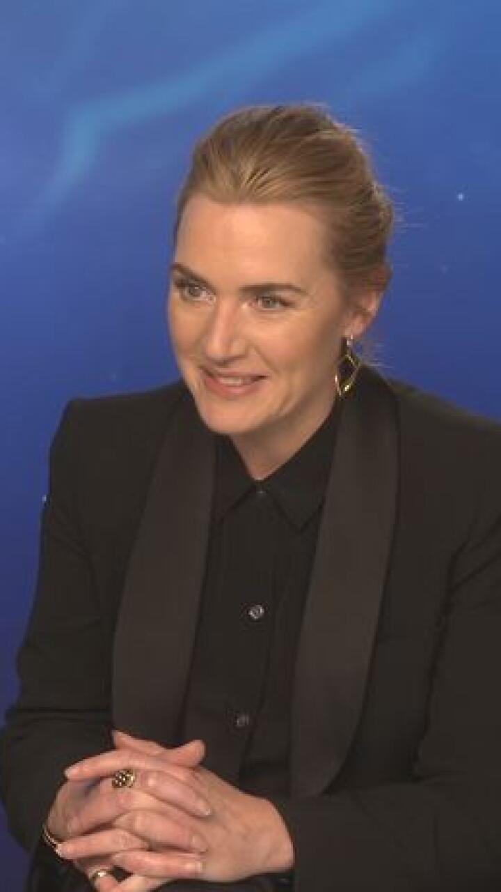Kate Winslet y el adorable momento en el que animó a niña reportera