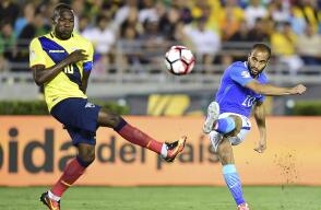 139769_Brasil - Ecuador. Foto: AFP