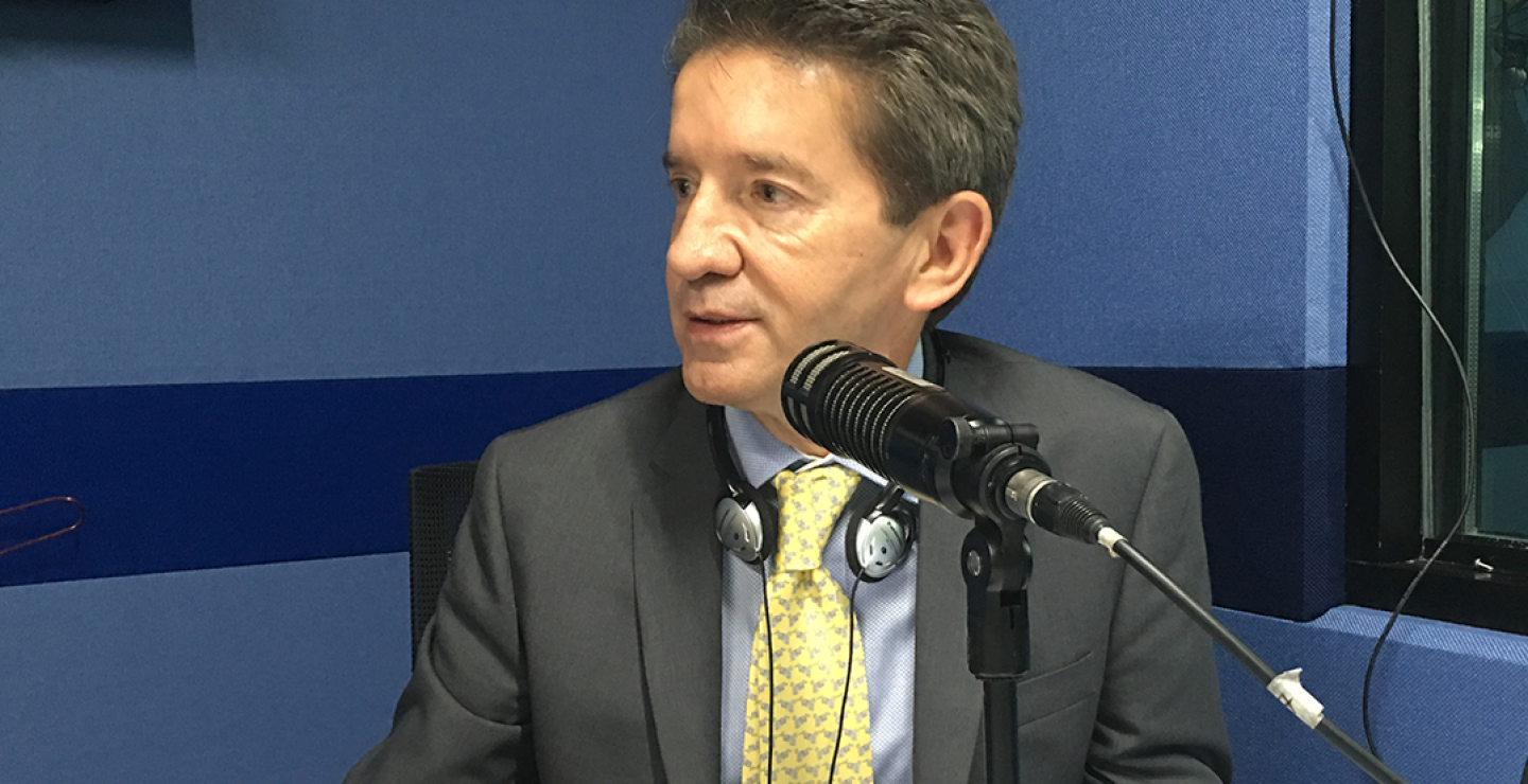 263554_Luis Pérez Gutiérrez, gobernador de Antioquia / Foto: Blu Radio