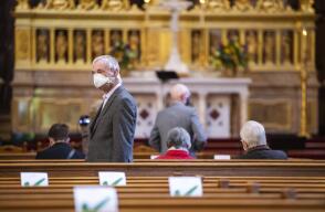 364851_Misa en Alemania / Foto: AFP - Referencia