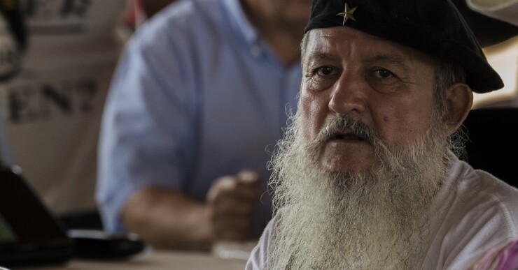 269163_Décima conferencia de las Farc en primer plano / Foto: AFP