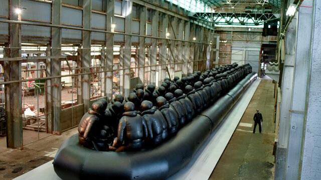 Artista chino Ai Weiwei hizo un homenaje a los refugiados que llegan a Australia