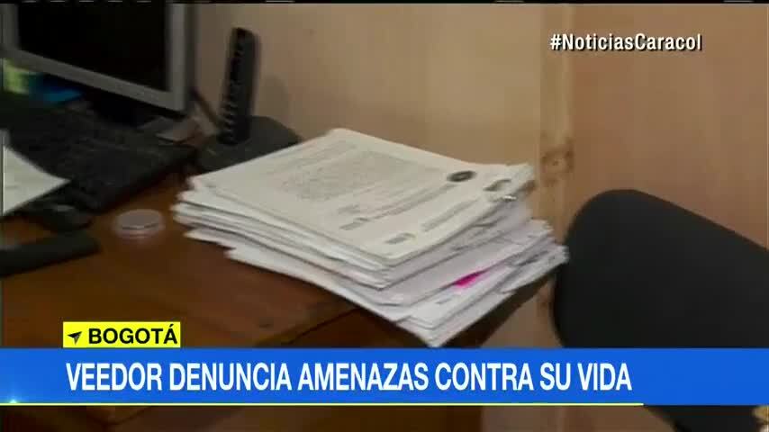 Amenazan de muerte a veedor que investiga denuncias de acoso laboral en la Policía