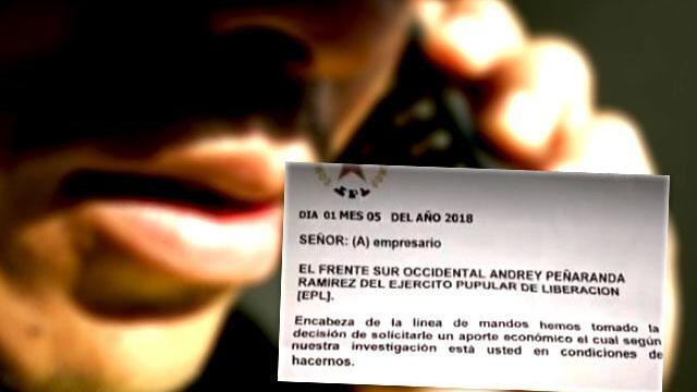 Comerciantes de Jamundí denuncian que están siendo extorsionados, al parecer, por parte del EPL