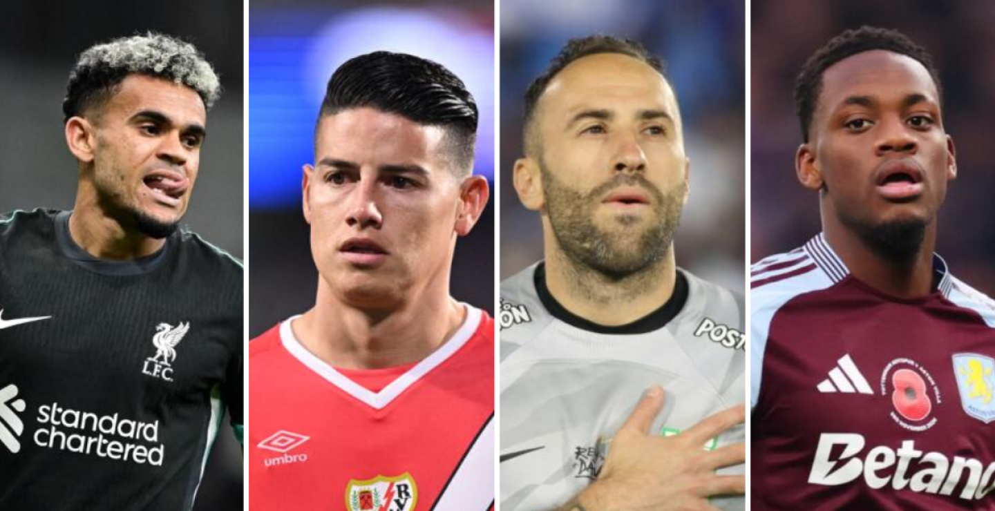 Jugadores Selección Colombia.