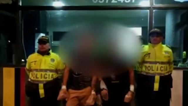 Capturan a presuntos sicarios que les dispararon a dos personas en Bogotá Capturan a presuntos sicarios que les dispararon a dos personas en Bogotá