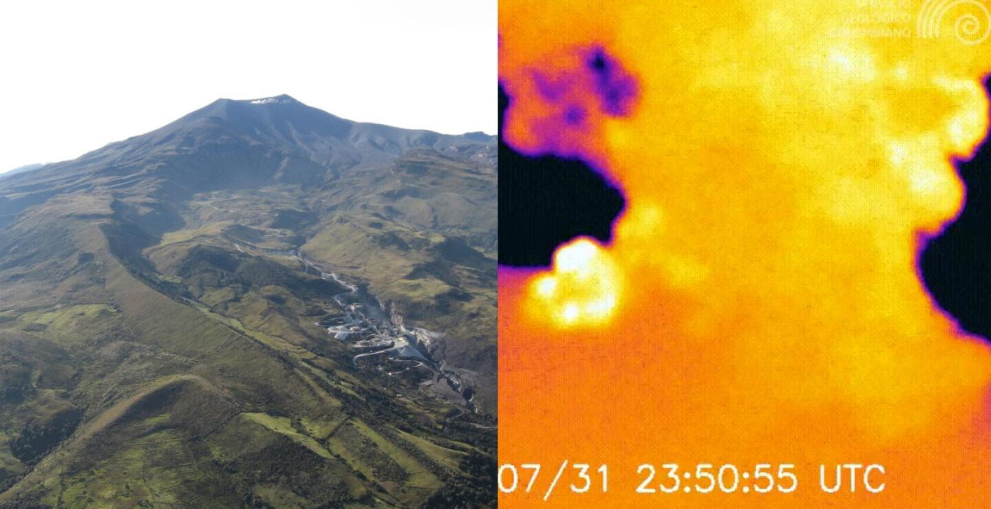 Elevan a alerta Naranja por actividad de Volcán Puracé y la cadena volcánica Los Coconucos