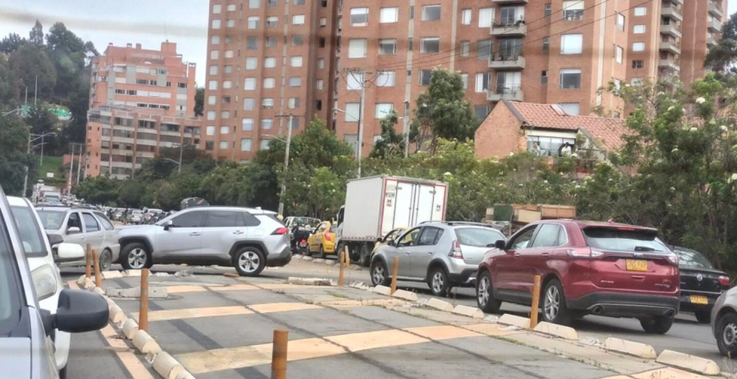 Monumental trancón en Suba este sábado: habilitaron desvíos y habría un fallecido