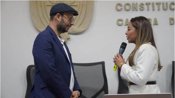 Gabriel Becerra, del Pacto Histórico. Gabriel Becerra, del Pacto Histórico.