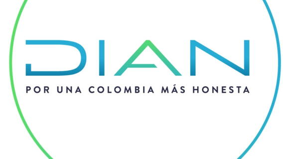 Logo de la DIAN.