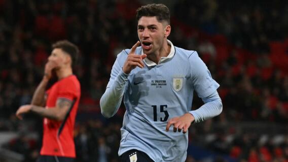 La Selección Uruguay enfrentó a Inglaterra en amistoso internacional.