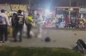 Motociclista murió tras ser arrollado por un camión en Bogotá