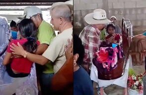 Joven despertó en su propio funeral 