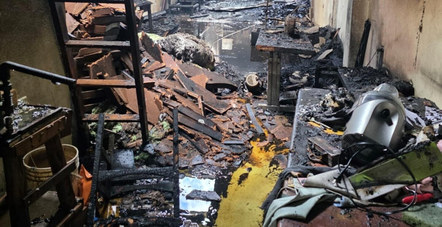 Incendio en fábrica de muebles de Bucaramanga
