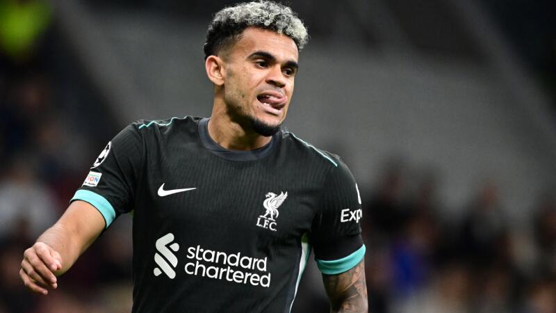 Luis Díaz con el Liverpool Luis Díaz con el Liverpool