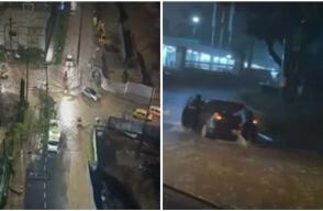 Impresionantes imágenes de inundación en Medellín: “El carro empezó a flotar”