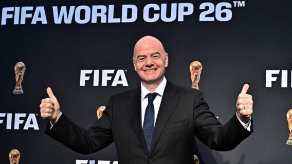 Gianni Infantino, presidente de la FIFA. 