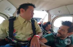 Juan Diego le promete a Piroberta hacerle tocar el cielo.