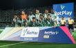 La formación de Atlético Nacional contra Once Caldas por la primera fecha de cuadrangulares. 