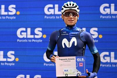 Einer Rubio, ciclista colombiano de las filas del Movistar Team, en el Giro de Italia 2023 Einer Rubio, ciclista colombiano de las filas del Movistar Team, en el Giro de Italia 2023