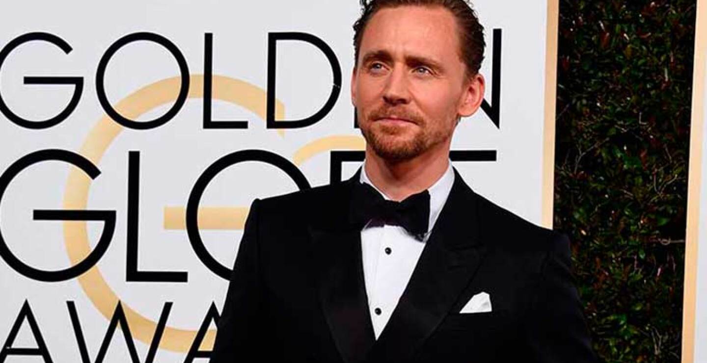 Tom Hiddleston: ganó Globo de Oro por su papel protagónico en la serie ´The Night Manager´.