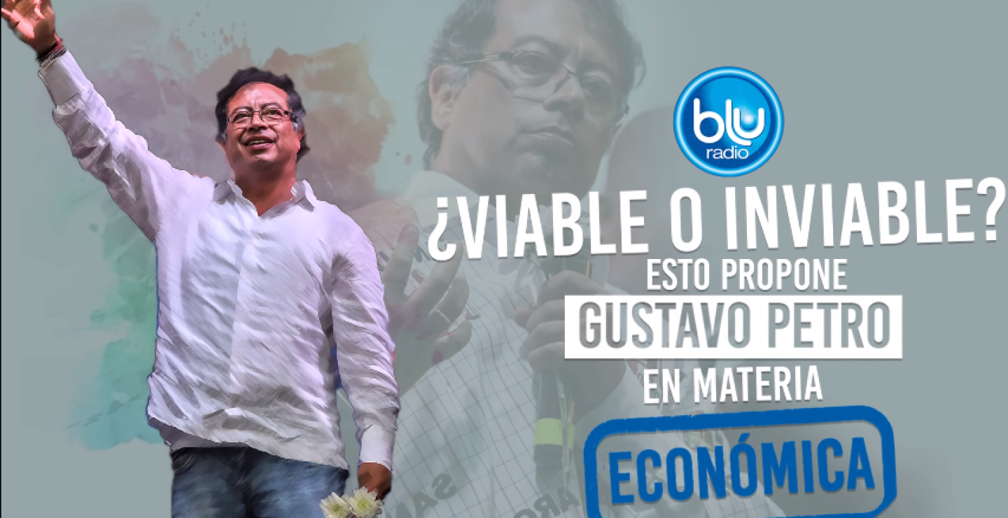 306923_BLU Radio. Gustavo Petro / Foto: BLU Radio