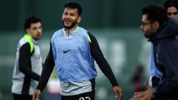 Luis Javier Suárez, delantero del Sporting Lisboa. 