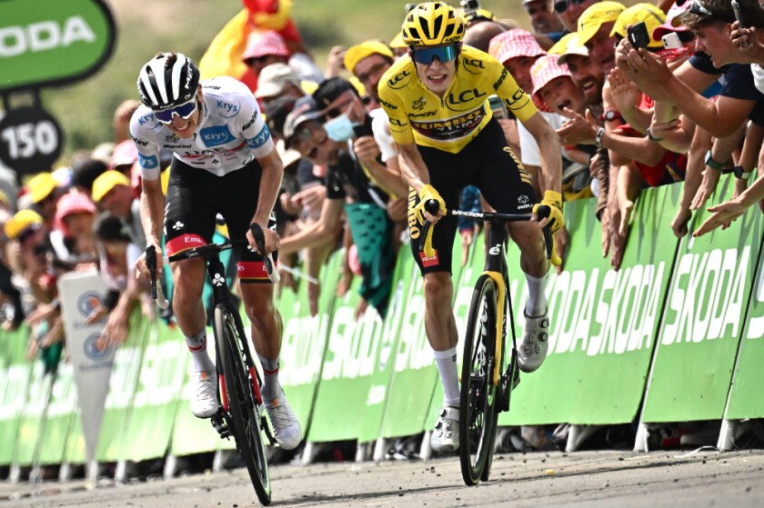 El sufrimiento de Tadej Pogacar así terminó tras la etapa 17 del Tour