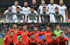 337960_BLU Radio. Argentina vs. Chile // Foto: AFP